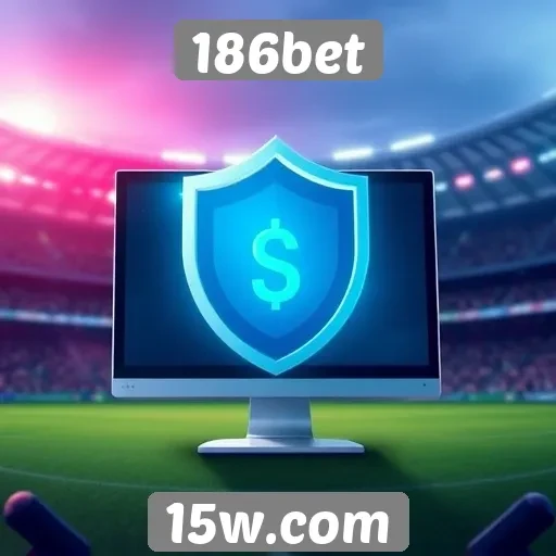 Transações seguras no site de jogos 186bet